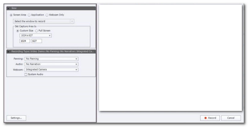 Adobe Captivate Video Recording