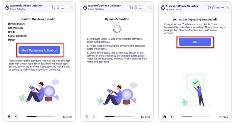 Το iPhone Unlocker Succeed Aiseesoft