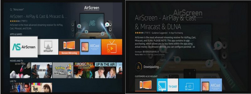 AirscreenをiPhoneにペアリングする